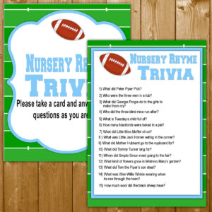 Word Search Baby Shower Game Football Theme For A Boy Wittyprintables