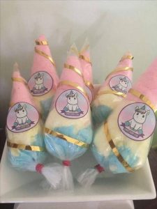 unicorn party food ideas, cotton candy