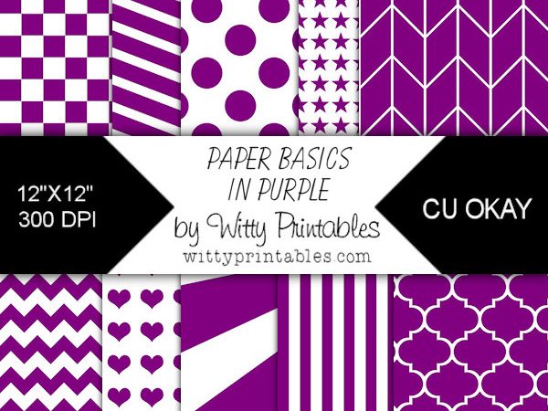 purple digital paper cu