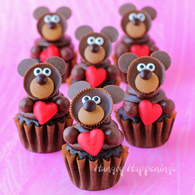 teddy bear cupcakes professionally made