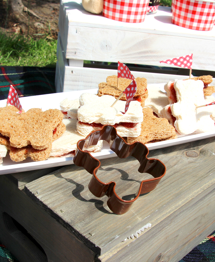 teddy bear party ideas sandwiches