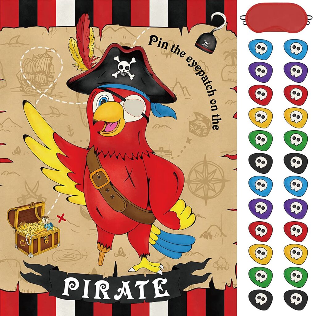 pirate games kids party
