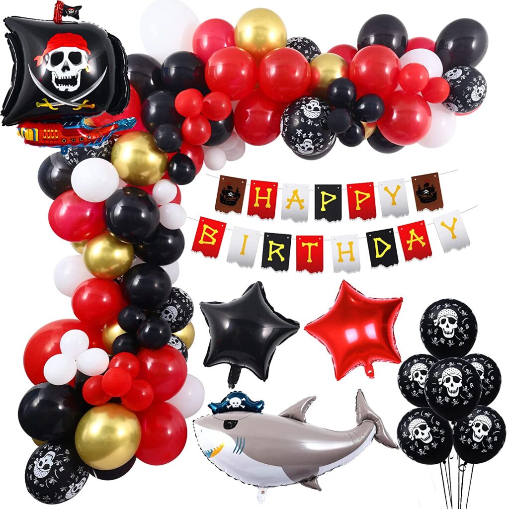 pirate party balloons