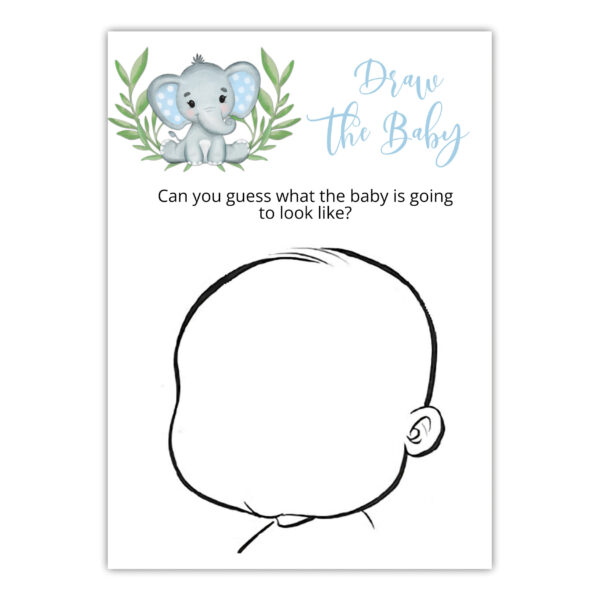 blue-elephant-baby-shower-game-draw-baby-face-for-a-boy