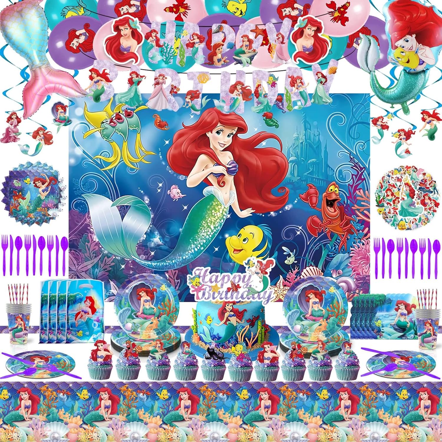 Throwing a Disney Little Mermaid Party: Tips and Ideas for a Magical Under-the-Sea Celebration!