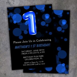 1st birthday party invitation