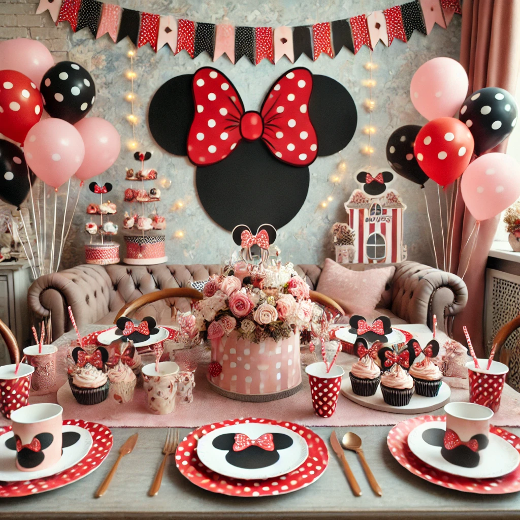 budget ideas for minnie mouse party