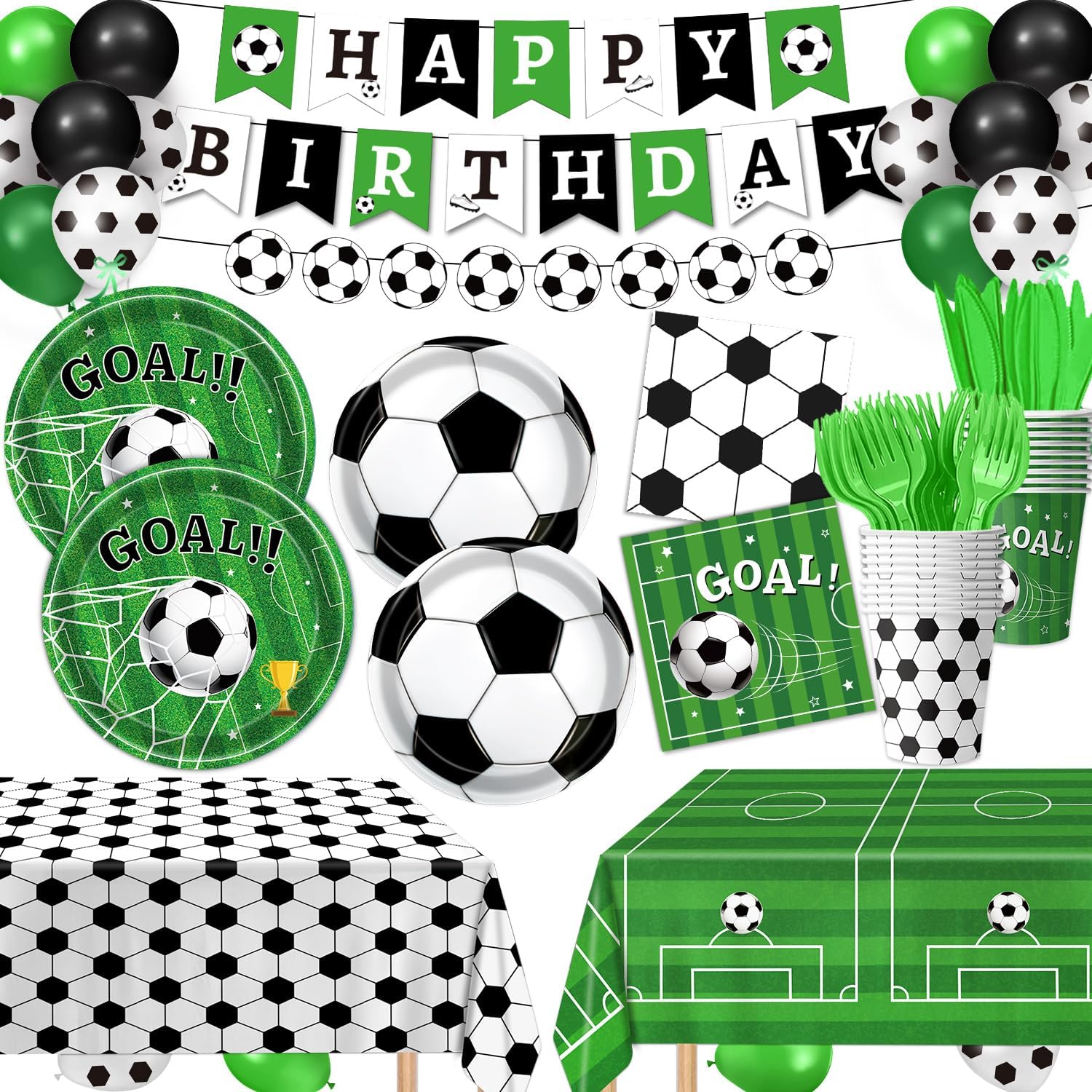 soccer birthday party supplies