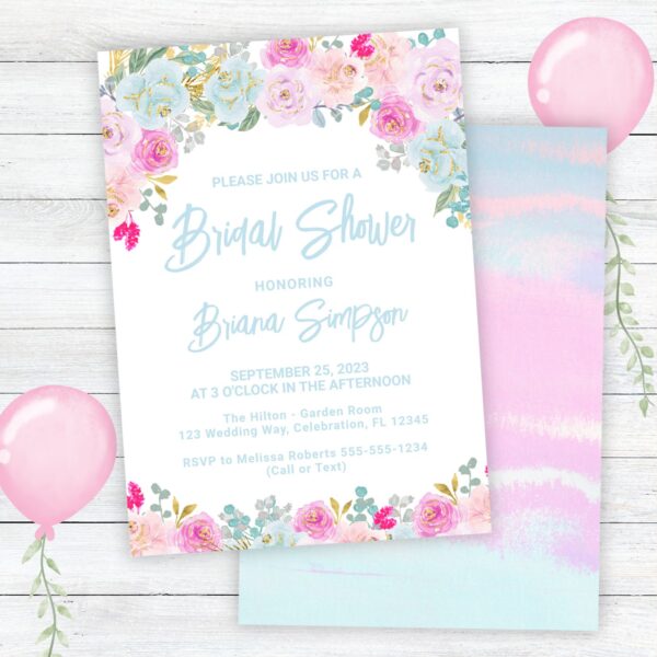 bridal shower invitation