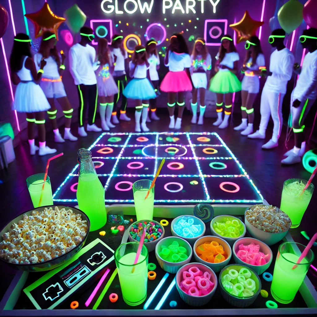 Budget Tips Glow Birthday Party