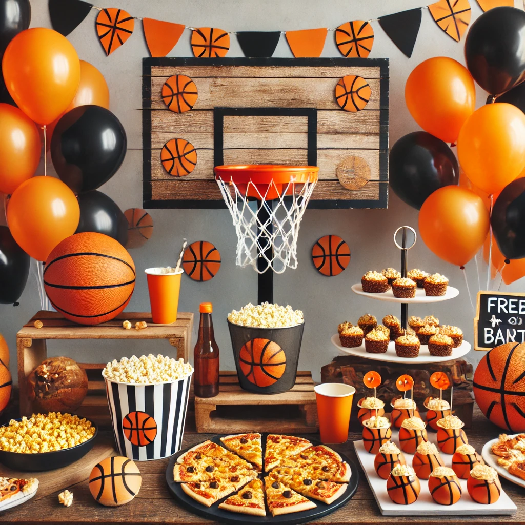 Budget Tips basketball Birthday Party