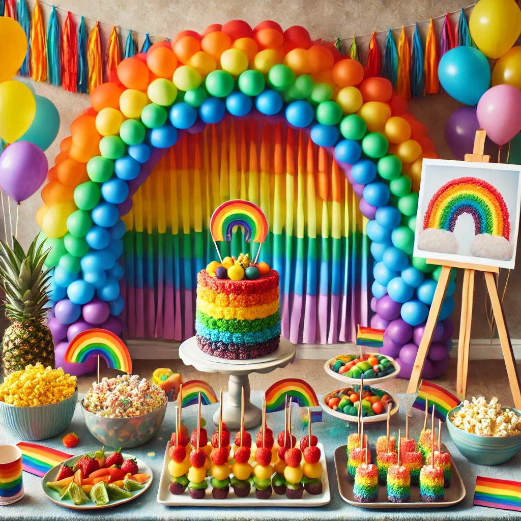 rainbow party budget friendly tips