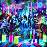 glow party games activities dance floor