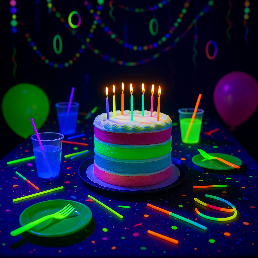 Glow Party Ideas Full Birthday Party Guide
